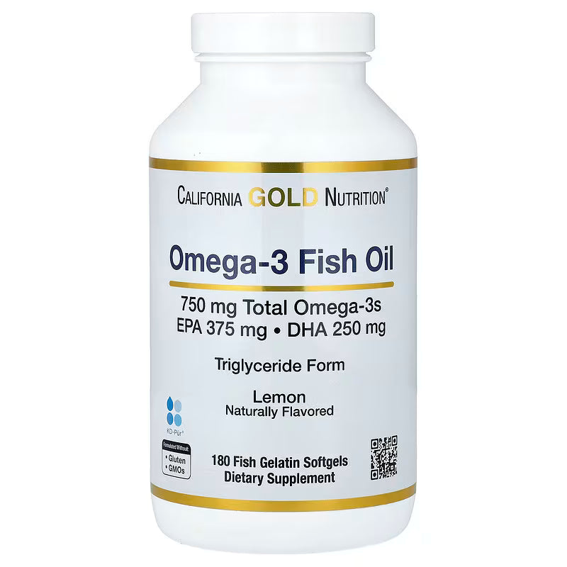 California Gold Nutrition Omega-3 Premium Fish Oil