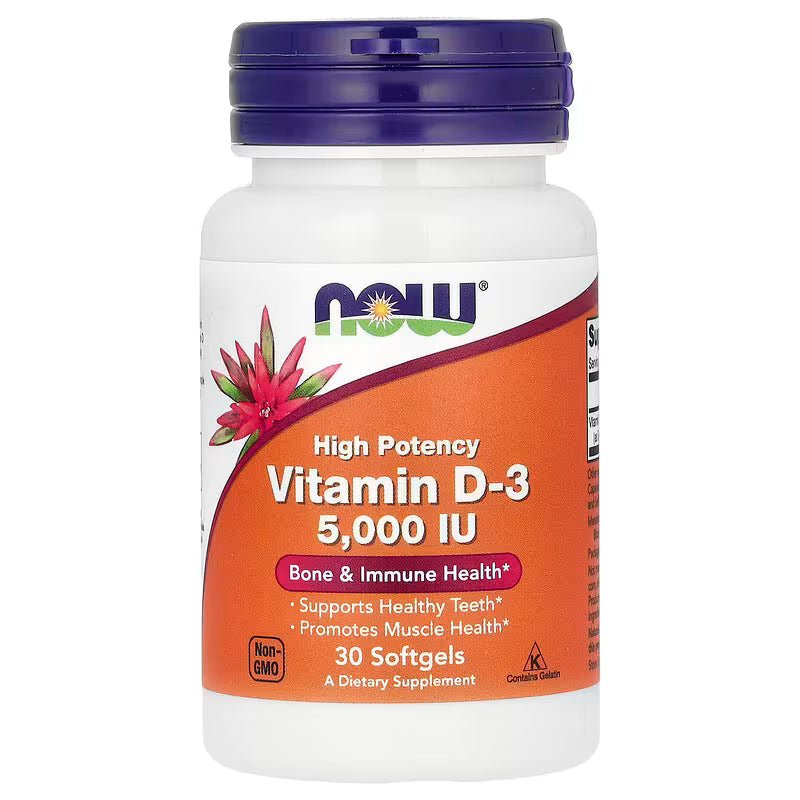 Vitamin D3 — High-Potency Softgels for Bone & Immune Support
